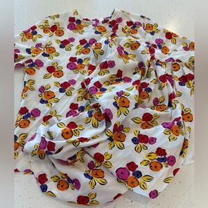 Set VTG Chaus Size 14 Blouse Long Skirt Retro 90’s Pockets Vintage Pink Blue XL